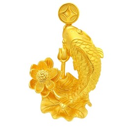 黄金吊坠