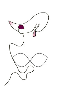 女性线条