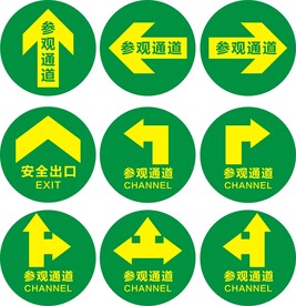 参观通道