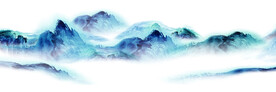 禅意山水画 新中式山水