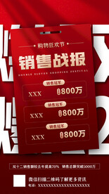 销售战报