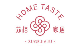 家居简约花朵线条logo