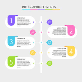 时间轴流程图PPT信息图