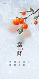 二十四节气霜降