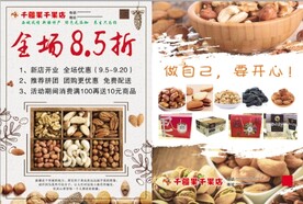 干果零食彩页