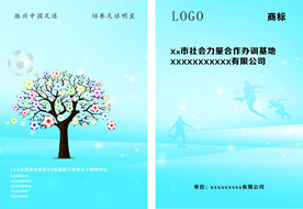 足球封面海报