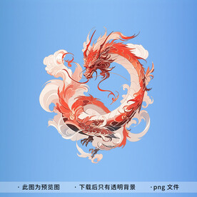 龙腾图案