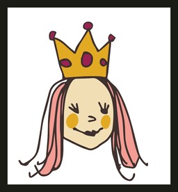 手绘卡通女孩 