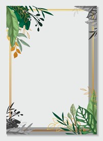 热带植物叶背景