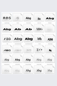 英文字体