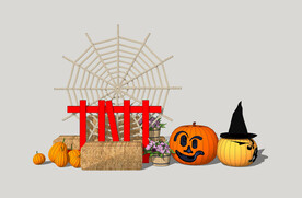 乡村田园美陈小品