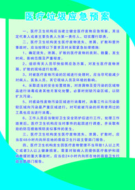 医疗垃圾应急预案