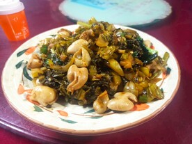酸菜炒大肠