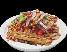黄豆小鱼干
