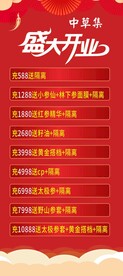 盛大开业展架