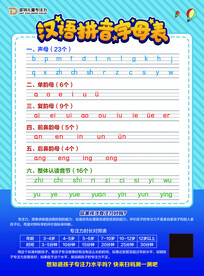 汉语拼音字母表