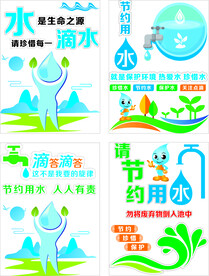 节约用水文化墙