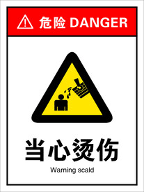 当心烫伤