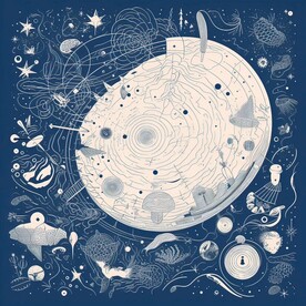 星月包装背景