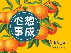 橙子包装  
