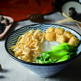 鸡丝面生煎包