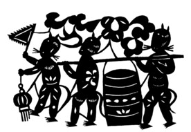 剪纸民俗           
