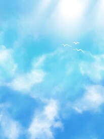 蓝天