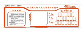 员工风采企业形象墙
