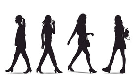 走路的女人