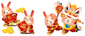 兔子素材