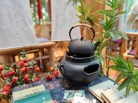 室内喝茶环境