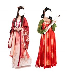 汉服人形立牌