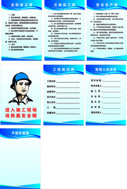 工地五牌一图牌