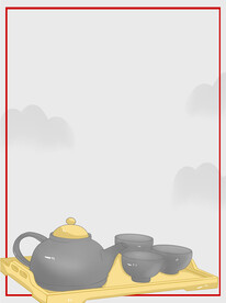  茶道背景 