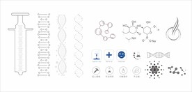 医美科技面膜元素图标