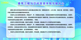 建筑信息学院展板
