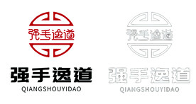 强手逸道logo