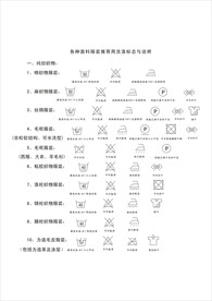 洗涤标