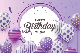 生日气球 