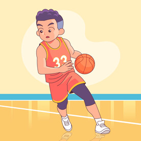 篮球插画