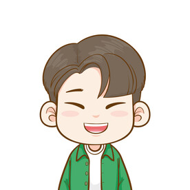 小男孩插画 图片