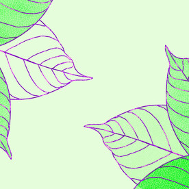 简约树叶时尚挂画