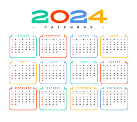 2024日历