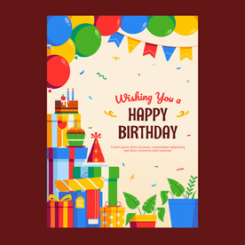 生日快乐海报