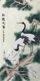 松鹤延年图