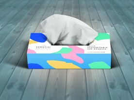           餐巾纸盒 