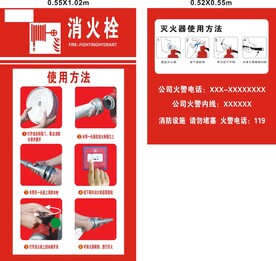 消火栓灭火器使用方法