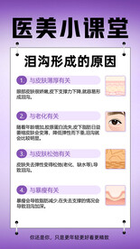 医美科普泪沟形成过程