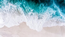 沙滩海浪