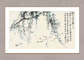 柳叶游鱼